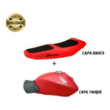 Capa Tanque +capa Banco Sport Vermelha
