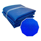 Capa Térmica 6,0 X 3,10m Azul 500 Micras Sobra De Material