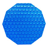 Capa Térmica 8,0 X 4,0m Azul 300 Micras Sobras De Material