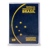 Capa Transparente Para Passaporte Kit Com