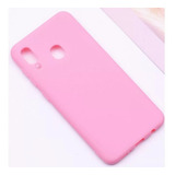 Capa Ultra Fina Luxo Fosca Para Galaxy A20 A30 + P. De Gel