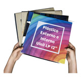 Capa Vinil Lps 200 Plasticos 100 Extra Grosso 100 Interno