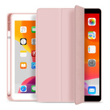 Capa iPad 7a Geração 10.2 Wb Slim Com Compart. P/pencil Rosa
