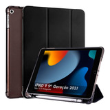 Capa iPad 9 2021 Smart Porta Pencil Magnética High Premium