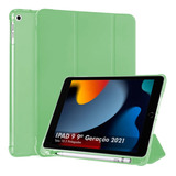 Capa iPad 9 2021 Smart Porta Pencil Magnética High Premium