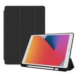 Capa iPad 9ª Geração 10.2 Suporte Pencil E Pelicula De Vidro