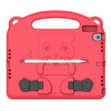 Capa iPad New 5 E 6 9.7 Emborrachada Infantil Panda Com Alça