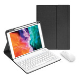 Capa+teclado+mouse Para iPad 9.7 5ª 6ª Geração Air 2