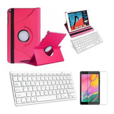 Capa/teclado/pel Para Galaxy Tab S5e T725 10.5 Rosa