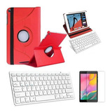 Capa/teclado/pel Para Galaxy Tab S5e T725 10.5 Verm