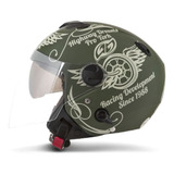 Capacete Aberto Pro Tork New Atomic Highway Dreams Fosco Bom