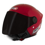 Capacete Aberto Pro Tork New Liberty 3 Three Viseira Fumê