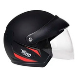 Capacete Aberto Wind Visor Taurus (todas Cores E Tamanhos)