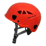 Capacete Alpinismo Resgate Rapel Montana Ares Tipo3 Vermelho