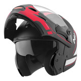 Capacete Articulado Robocop Mixs Captiva Route Viseira Solar