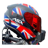 Capacete Axxis Draken Bandeira Uk Inglaterra Reino Unido Vm