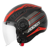 Capacete Axxis Masculino Inglaterra Preto Fosco Esportivo