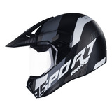 Capacete Bieffe 3 Sport Adventure Preto-fosco/chumbo Nf