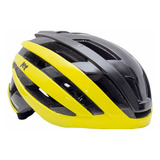 Capacete Bike Ciclismo Hawker Jet Adventure Mtb Enduro Cor Preto/amarelo Tamanho G