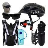 Capacete Bike Ciclismo Mochila Bolsa Hidrataçao 2l Termica