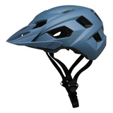 Capacete Bike Enduro Damatta Cor Azul Tamanho M