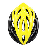 Capacete Bike Mtb Ciclismo Jet Hornet C/luz Amarelo Tamanho M