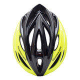 Capacete Bike Mtb Ciclismo Jet Hornet C/luz Preto Amarelo Tamanho Único