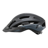 Capacete Ciclismo Mtb Speed High One Wind Aero Preto / Cinza Tamanho M (54-57cm)