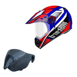 Capacete Cross Ebf Super Motard Action