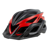 Capacete De Ciclismo Absolute Wild Flash Preto/vermelho 
