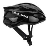 Capacete De Ciclismo Bike Rock - Vultro Cor Preto Tamanho M