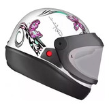 Capacete De Moto Feminino Ebf Automático