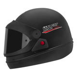 Capacete De Moto Sport Moto Classic Preto Fosco Vis Fume