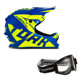 Compre Capacete Moto Cross Trilha Infantil Factory Edition Pro Tork Kids -  Sportbay