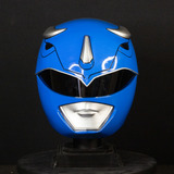 Capacete E Morfador Power Ranger Azul