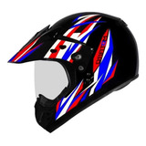 Capacete Ebf Motard Cross Trilha Com