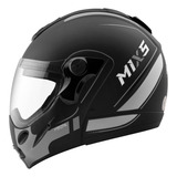 Capacete Escamoteável Mixs Captiva Óculos Interno Narigueira
