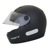 Capacete Fechado Ebf 7 New Com Viseira Cristal Cores