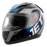 Capacete Fechado Jett Modelo Evo Line Viseira Transparente