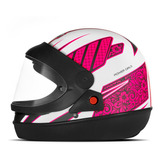 Capacete Feminino Super Sport Moto Power