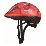 Capacete Infantil Ajustável P Atrio Coração Bi041 Vermelho
