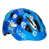 Capacete Infantil Bike Garra7 Azul Cotoveleira