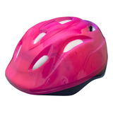 Capacete Infantil Rosa Gta C/ Ajuste