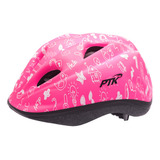 Capacete Kids Rosa Apoio P/ Nuca