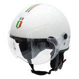 Capacete Kraft Plus Custom Branco Italy Lançamento G-59/60