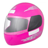 Capacete Liberty Four Rosa Tamanho 56 Cap-47rs - Pro Tork Desenho Solid
