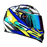 Capacete Ls2 Ff358 Classic Xdron Neon + Viseira Camaleão