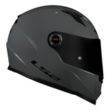 Capacete Ls2 Ff358 Monocolor Nardo Grey Original C/nf