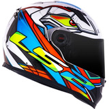 Capacete Ls2 Ff358 Xdron Neon Branco