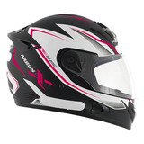 Capacete Mixs Mx2 Carbon X Fechado Para Moto Pro Tork Tamanho Do Capacete 62 Cor Rosa